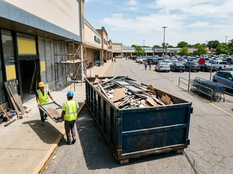 retail-store-renovation-debris-003 — frequently asked questions, Roll-off Dumpster Rentals in Farmington, MO